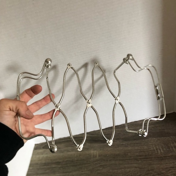 Vtg Expandable Metal Trivet - Picture 7 of 9